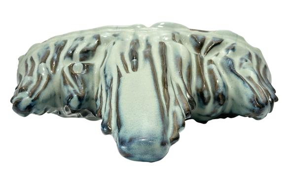 Castle AuctionA Chinese Mountain shape Brush Holder, Ming Dynasty Pr. or earlier.
