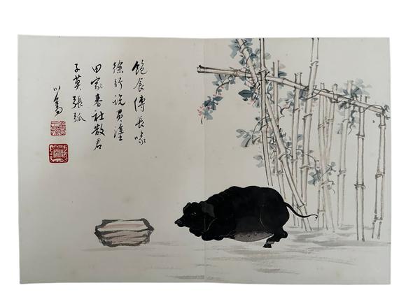 Castle AuctionA Chinese handpainting, Signed&Marked.