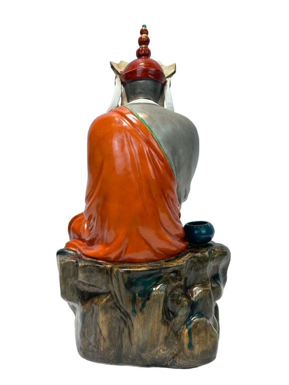 Castle AuctionA Chinese rare pocelain Buddha, Republic Pr.