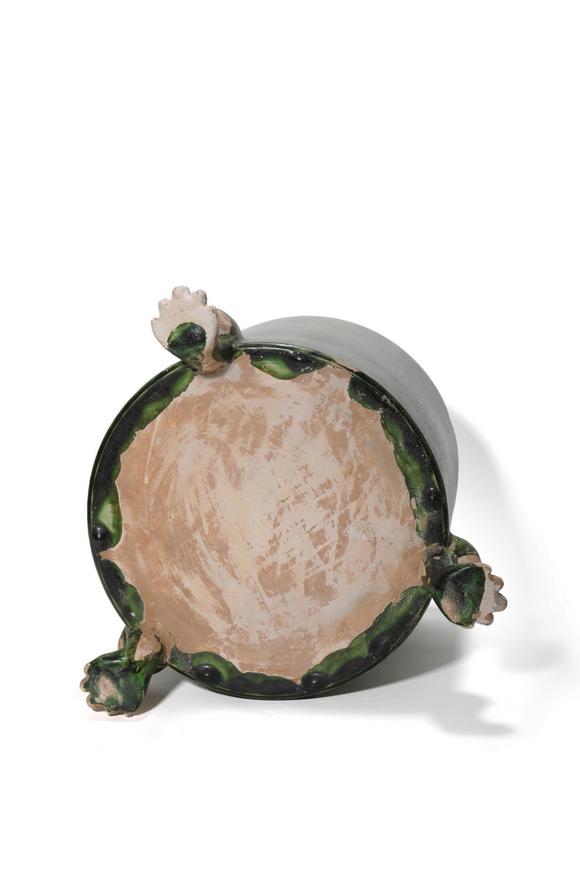 Castle AuctionA Green Glaze Tripod Censer, 10th–13th C Pr.