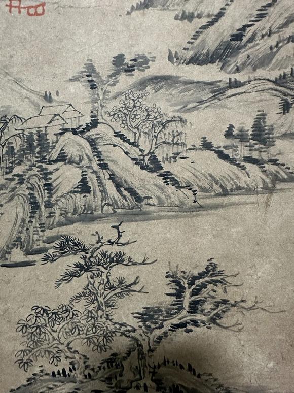Castle AuctionA Chinese handpainting, Signed&Marked.
