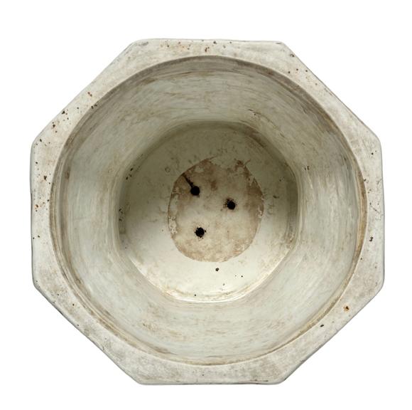 Castle AuctionBlue-and-white entwined floral candle holder, Ming Dynasty Pr. 