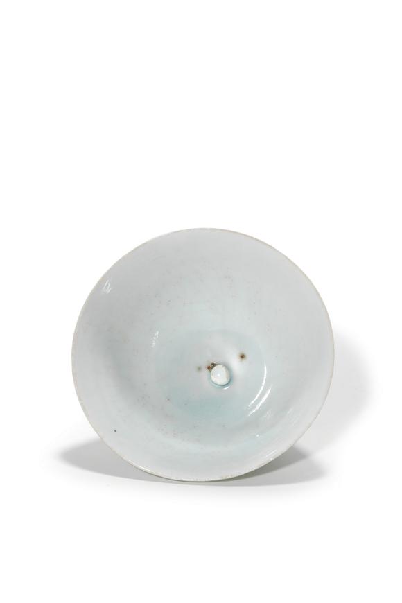 Castle AuctionA Qingbai Glaze Stemmed Conical Bowl, 12th–13th C Pr.