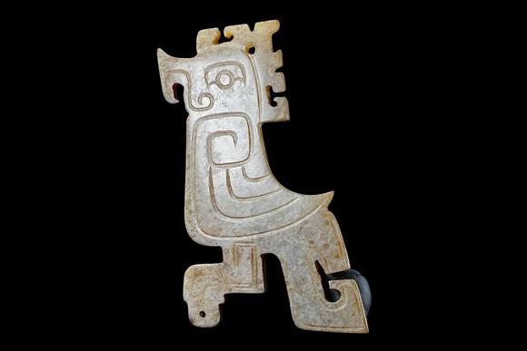 Castle AuctionA Jade ornament, 2th- 12th Pr.