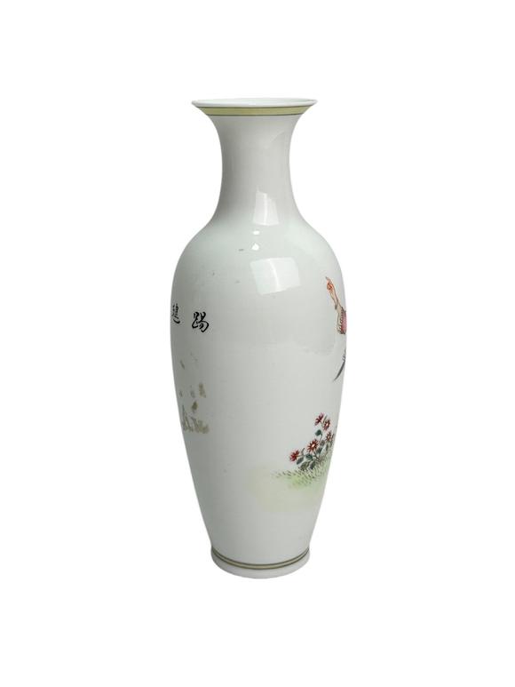 Castle AuctionA Chinese Famille Rose vase, 1960's Pr.