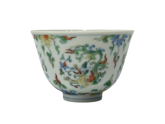 Castle AuctionA Chinese Doucai cup, Ming Dynasty Pr.  
