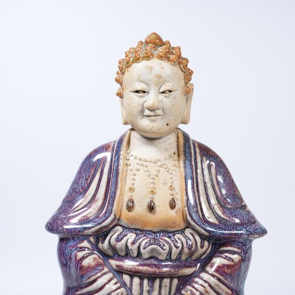 弘楊株式會社窯變釉釋迦摩尼造像