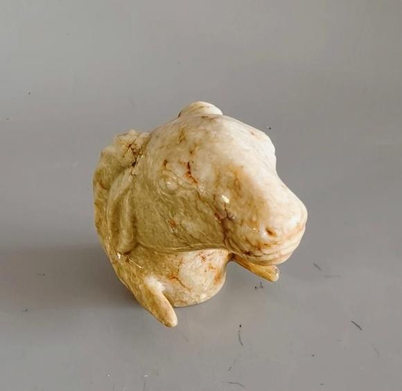 上海鴻生玉羊手杖