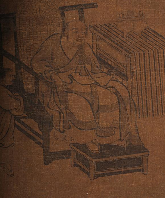 上海雅藏佚名 聽經(jīng)圖