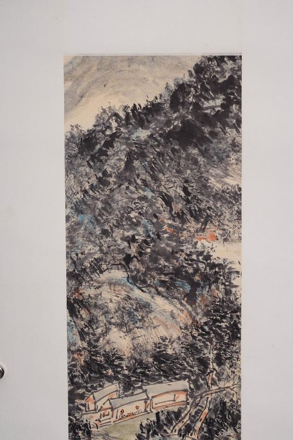 Cascade'sLin Sanzhi painting and calligraphy double digging | 林散之 書畫雙挖