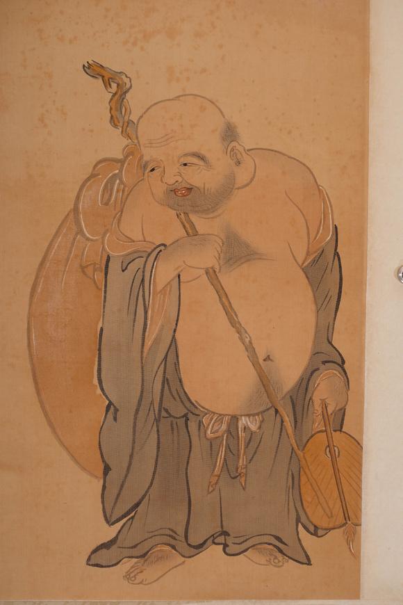 Cascade'sPu Xinyu cloth bag monk | 溥心餘 布袋和尚