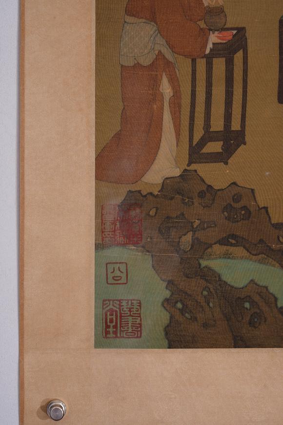 Cascade'sWen Zhiming's listening chart | 文徵明 聽琴圖