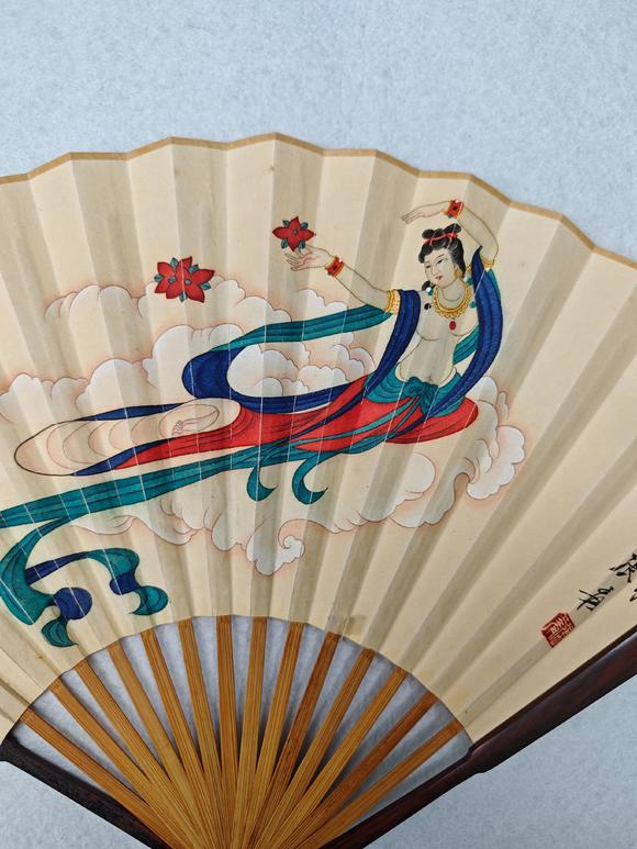 京都粵盛美術(shù)張大千、黃君璧/書畫成扇