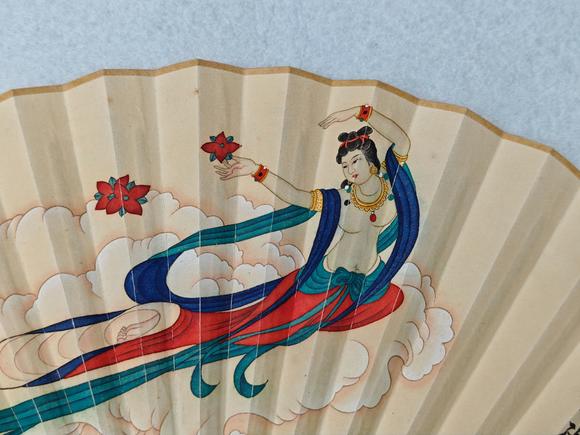 京都粵盛美術(shù)張大千、黃君璧/書畫成扇