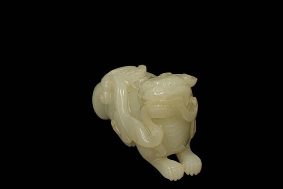 京都祇園會(huì)拍賣清乾隆雙獅