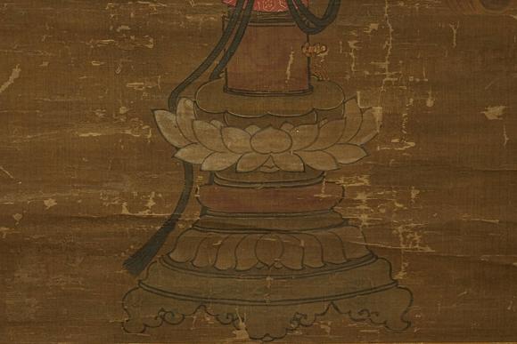 京都祇園會拍賣宋徽宗皇帝鷲之圖 絹本掛軸 宣和殿學(xué)士蔡京贊 延寶二年石川民部源宗弘獻(xiàn)上之（1674年）第三代仙臺藩主藤原一伊達(dá)綱宗舊藏 大正五年東京兩國美術(shù)俱樂部伊達(dá)家藏品入札 雙箱1674年 黑漆燙金原箱 參考資料附 日本古裂裝裱