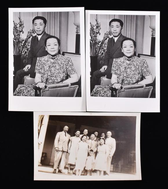 Eden Fine Antiques Galleries LLCWEI DAOMING AND MADAM WEI, PORTRAIT PHOTOGRAPHS