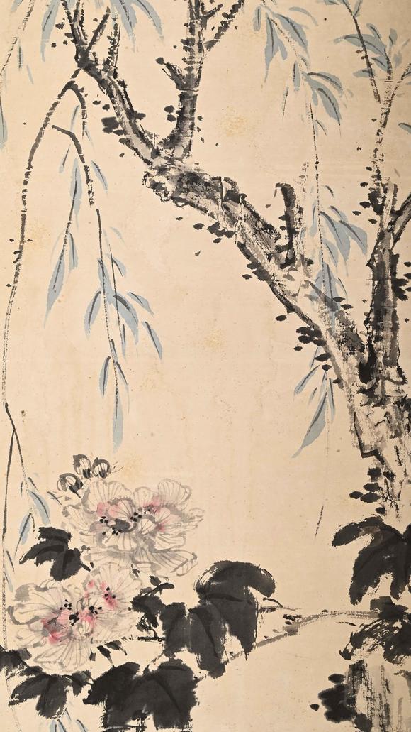 Eden Fine Antiques Galleries LLC1942 TANG YUN WATERFOWL SCROLL PAINTING