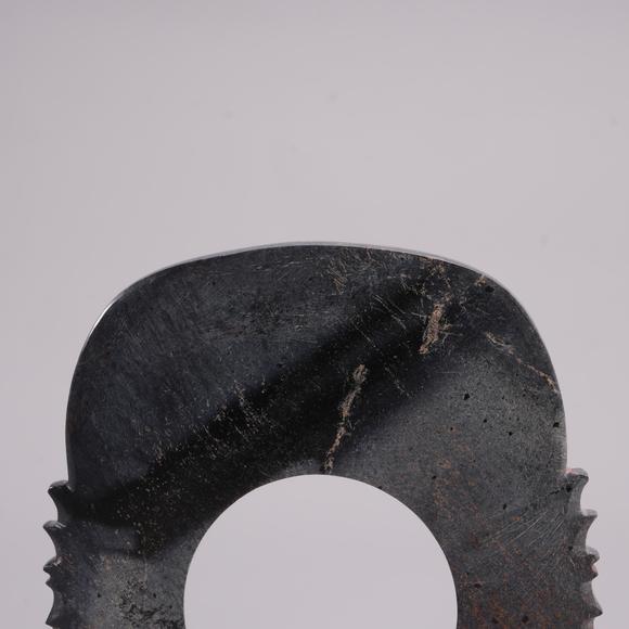 Eden Fine Antiques Galleries LLCA CHINESE ARCHAIC JADE AXE PENDANT
