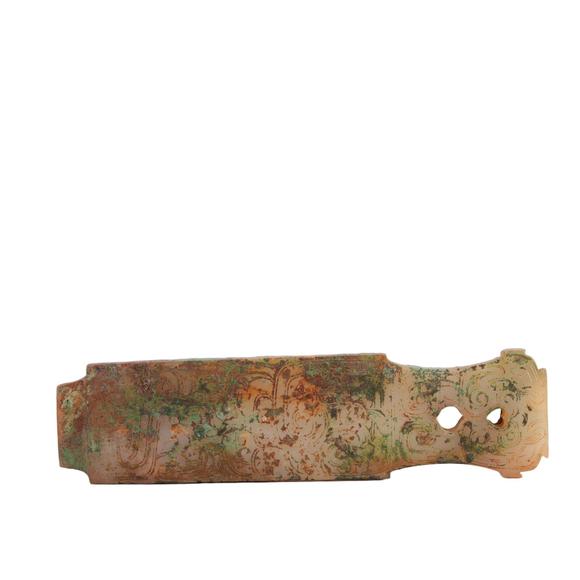 Eden Fine Antiques Galleries LLCA CHINESE ARCHAIC CARVED JADE FITTING