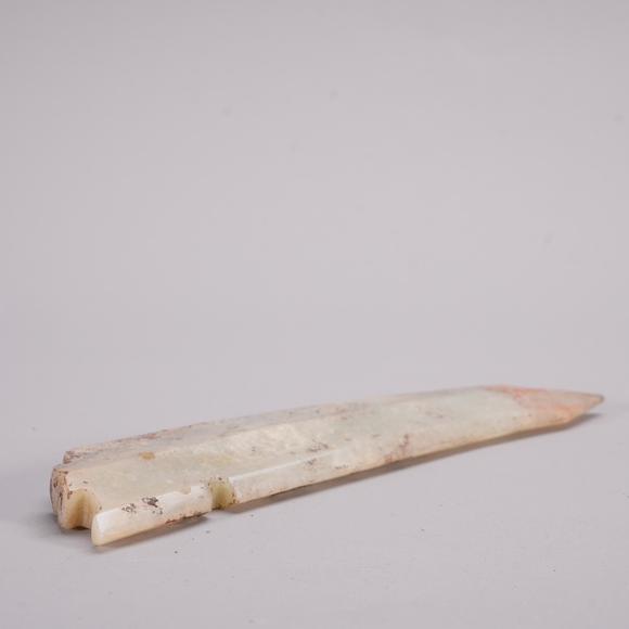 Eden Fine Antiques Galleries LLCA CHINESE ARCHAIC CEREMONIAL JADE KNIFE