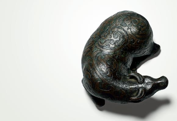 華藝國(guó)際明  銅牛鎮(zhèn)（配座）