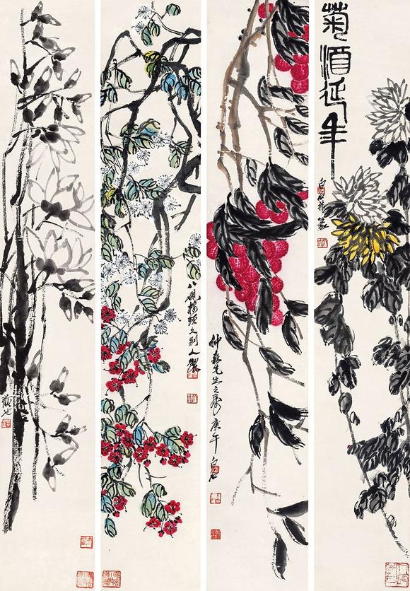 華藝國(guó)際齊白石（1864-1957） 柏屋圖