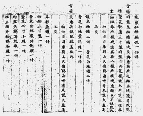 華藝國(guó)際清乾隆  唐窯青花纏枝花卉紋六孔瓶（配座）