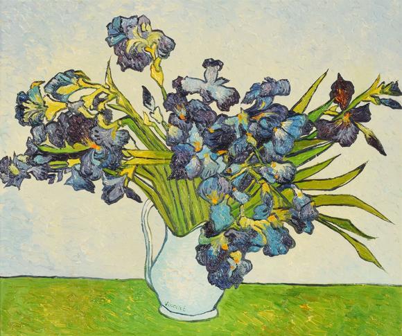 東京國際拍賣文森特.梵高 VASE WITH IRISES