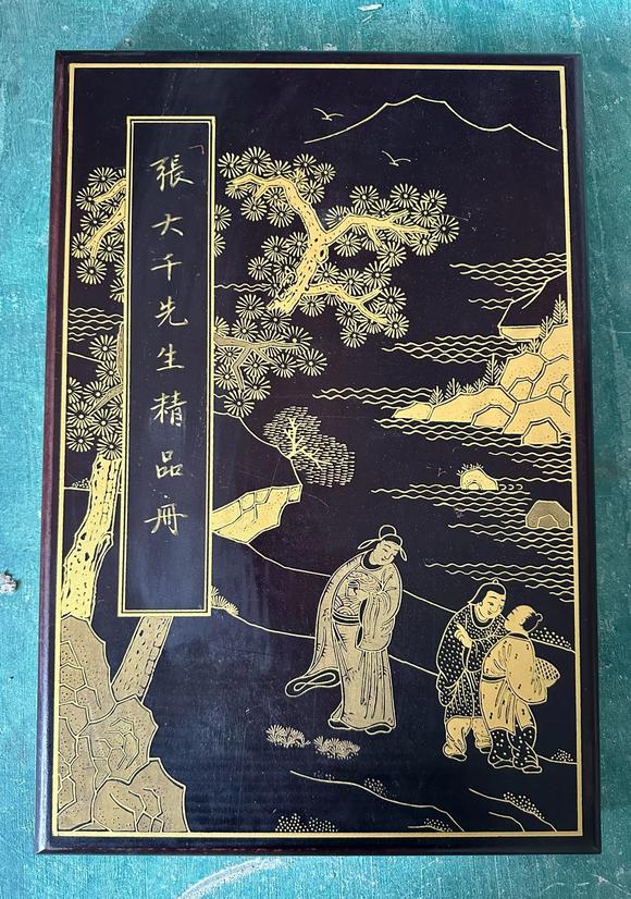 東京國(guó)際拍賣(mài)張大千 潑彩荷花十開(kāi)