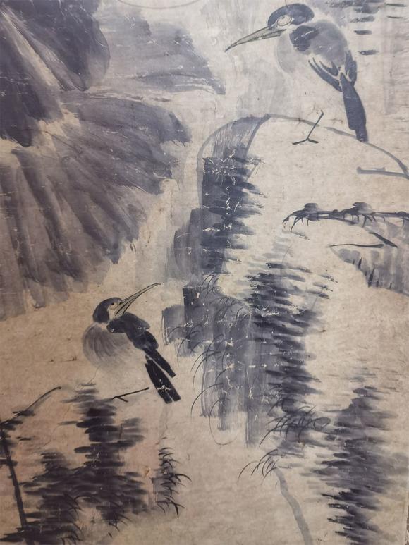 東京國(guó)際拍賣八大山人 花鳥(niǎo)
