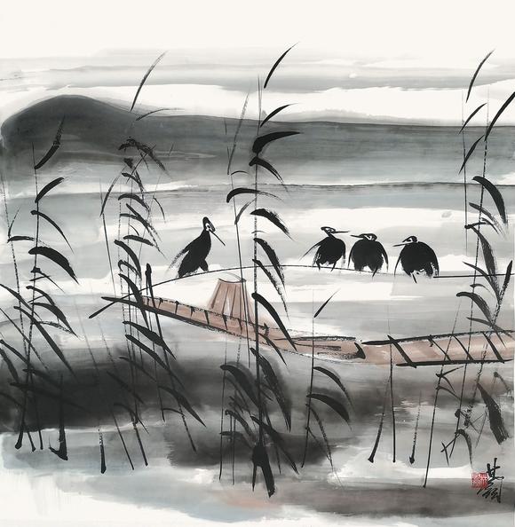 中信國(guó)際林風(fēng)眠  蘆蕩野趣