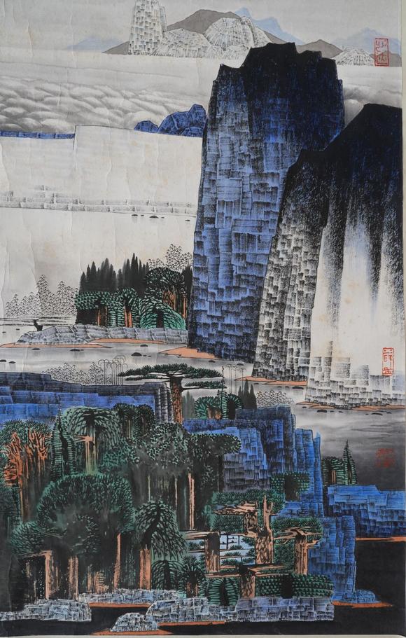 揚(yáng)州正德薛亮 山水