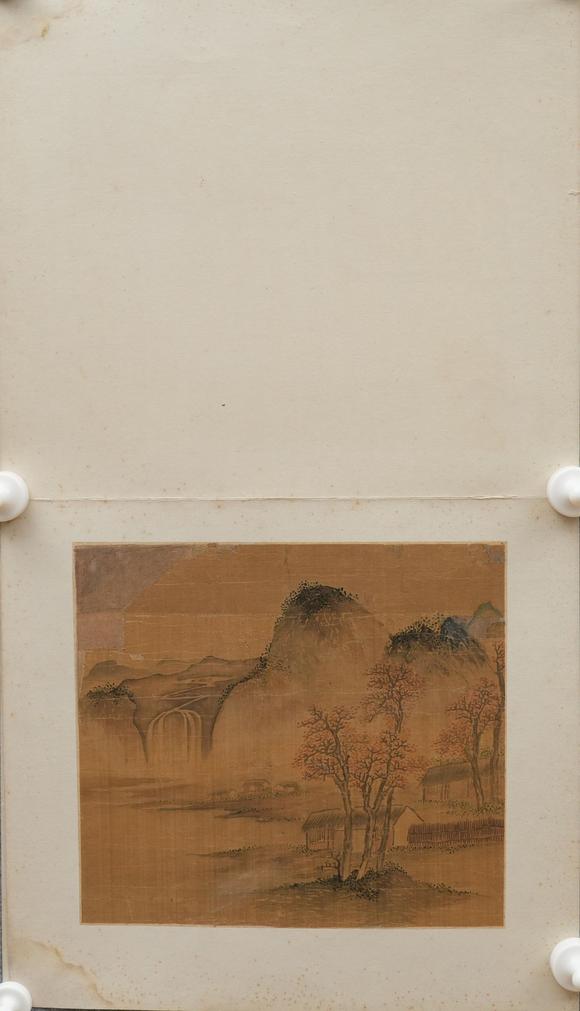 揚州正德佚名 山水
