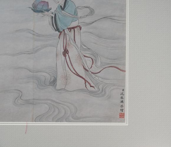 揚州正德沈振麟 仕女