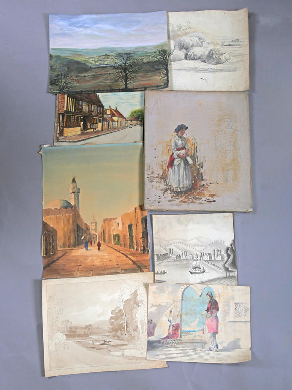 TooveysA quantity of assorted mostly 18th and 19th century prints and engravings, including portraits, ornithological studies and landscapes, together with a