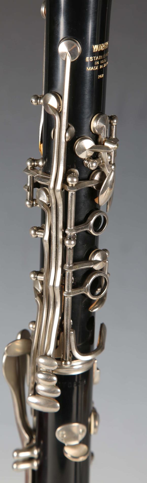 TooveysA Yamaha clarinet, detailed '26II', cased.