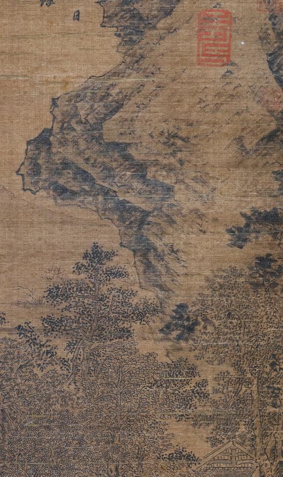 北京嘉翰 秋溪高隱圖 