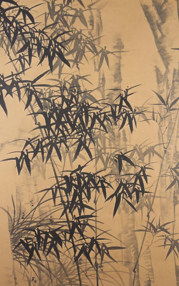 東京新世紀(jì)鄭板橋 竹石圖