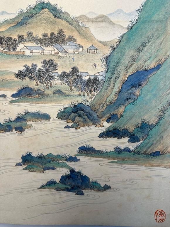 東京新世紀(jì)文征明 山水冊(cè)頁(yè)