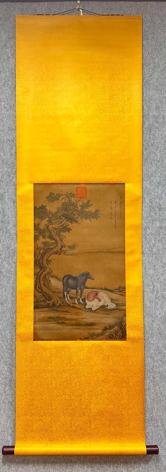 東京新世紀(jì)郎世寧 雙駿圖