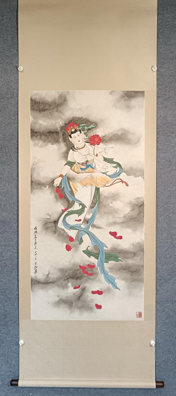 東京新世紀(jì)張大千 天女散花