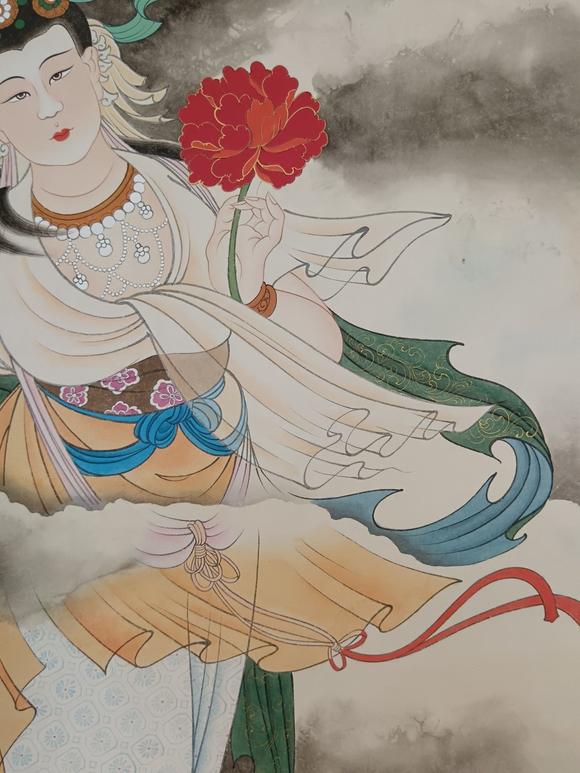 東京新世紀(jì)張大千 天女散花