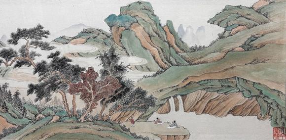 東京新世紀(jì)張大千 山水
