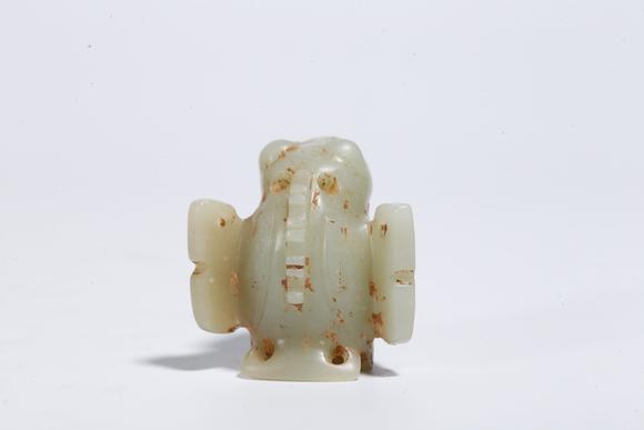 弘楊株式會(huì)社高古玉雕獸形掛飾