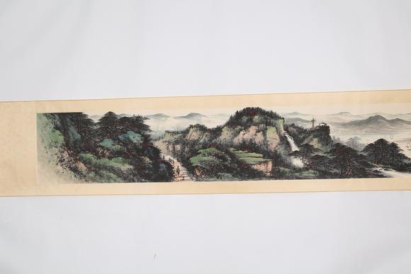 千美會(huì)黎雄才紙本山水圖畫(huà)