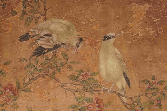 鐮倉美術(shù)呂紀 花鳥