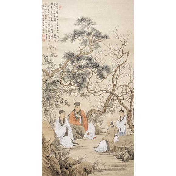 鐮倉美術(shù)馮超然  三星拱耀