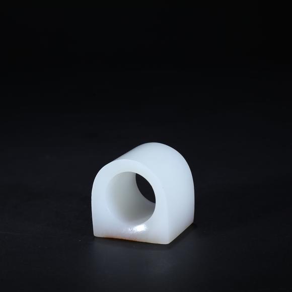 鐮倉美術(shù)清 白玉留皮扳指