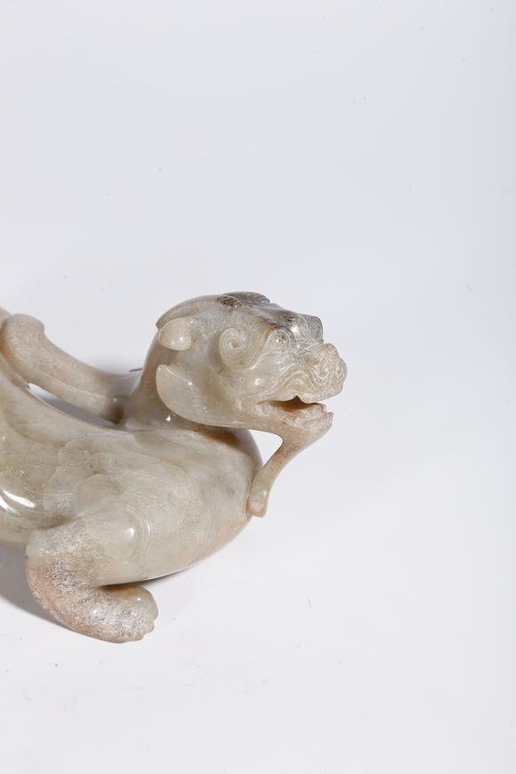 弘楊株式會(huì)社和田玉雕獸形擺件